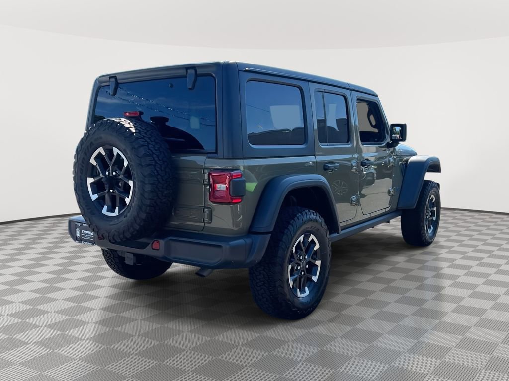 Used 2025 Jeep Wrangler Unlimited Rubicon 4xe w/ Technology Group image 7