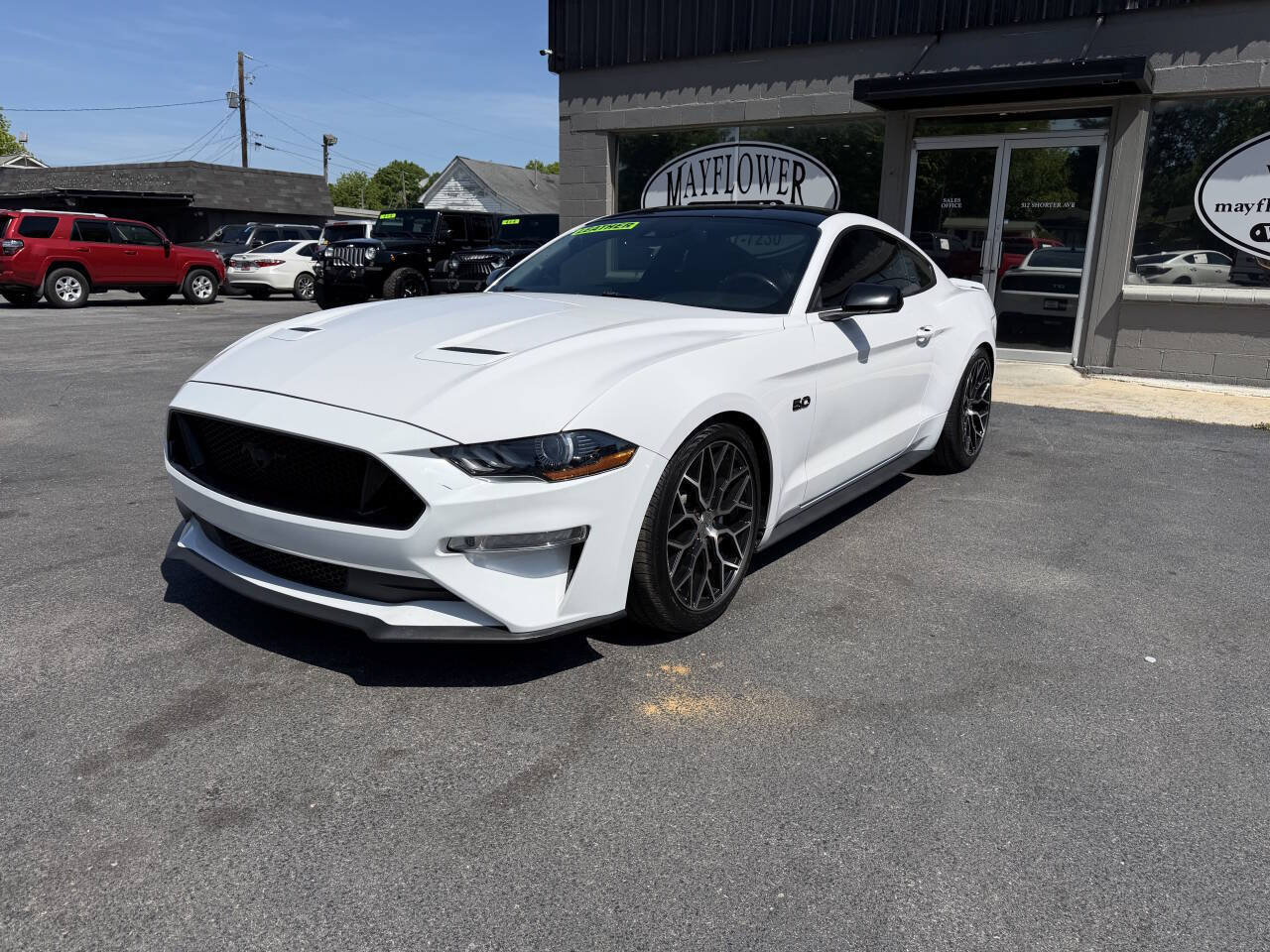 Used 2021 Ford Mustang GT Premium w/ Black Accent Package RWD image 2