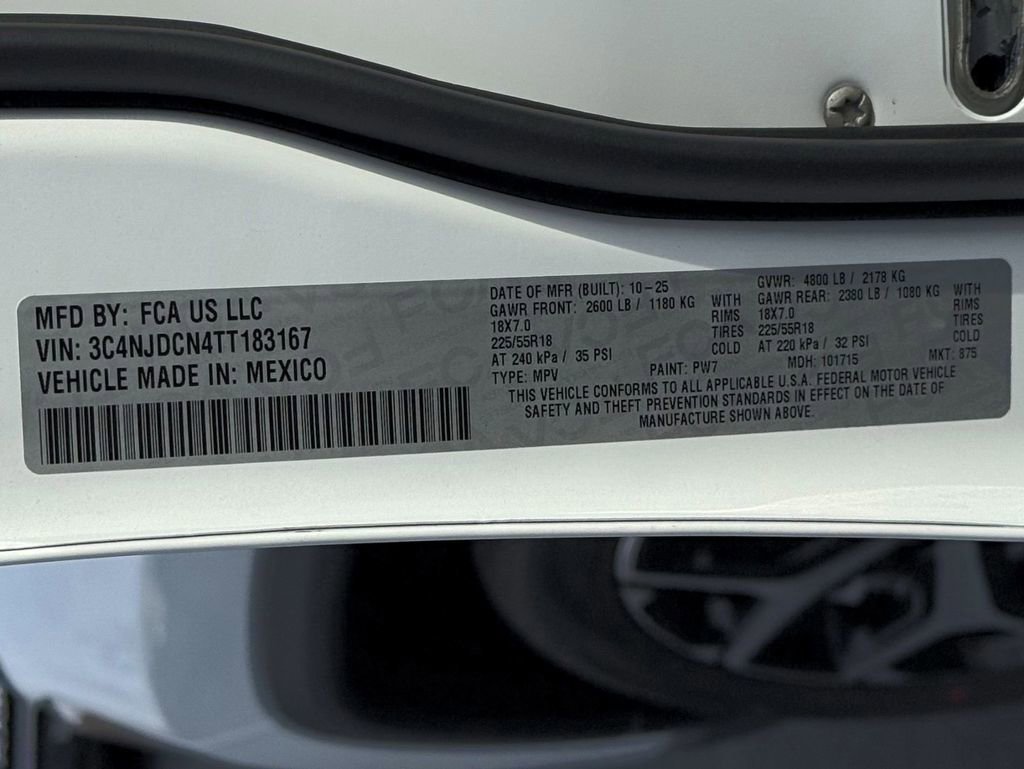 New 2026 Jeep Compass Limited w/ Sun, Sound & Navigation Group image 31