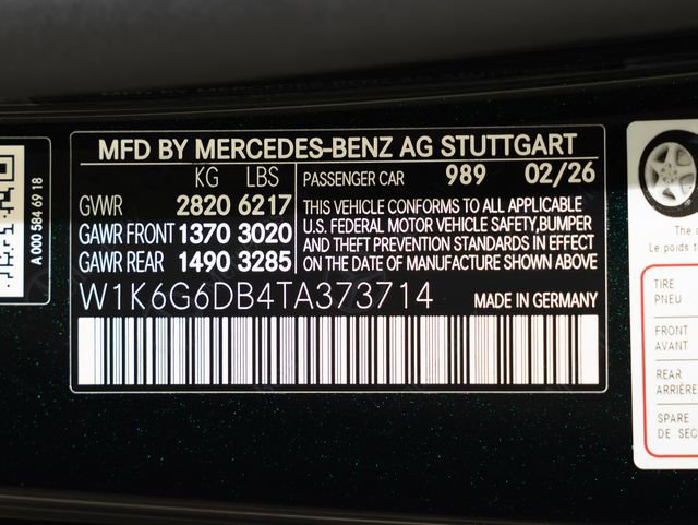 New 2026 Mercedes-Benz S 500 4MATIC image 23