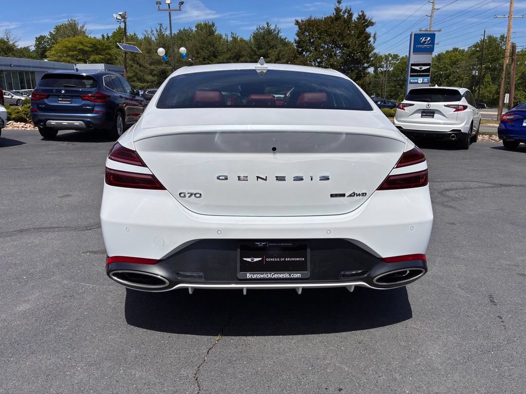 Used 2025 Genesis G70 3.3T Advanced w/ Sport Prestige Package AWD/4WD image 7