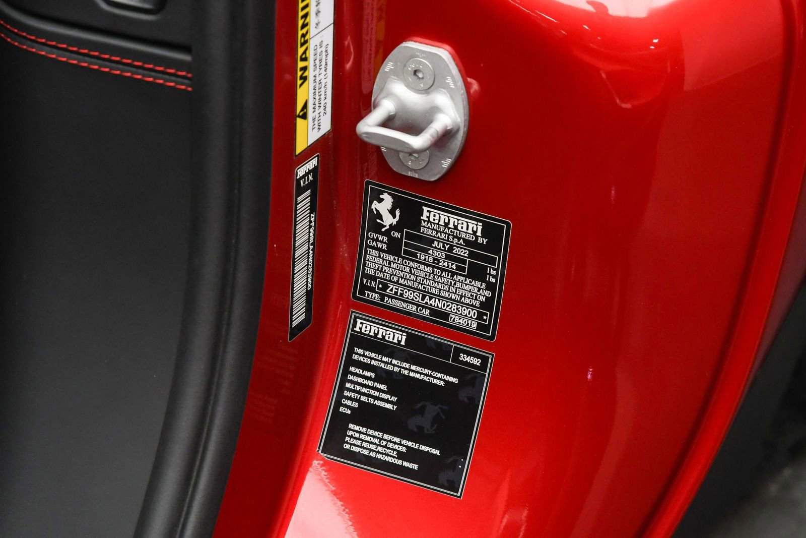 Used 2022 Ferrari 296 GTB image 58