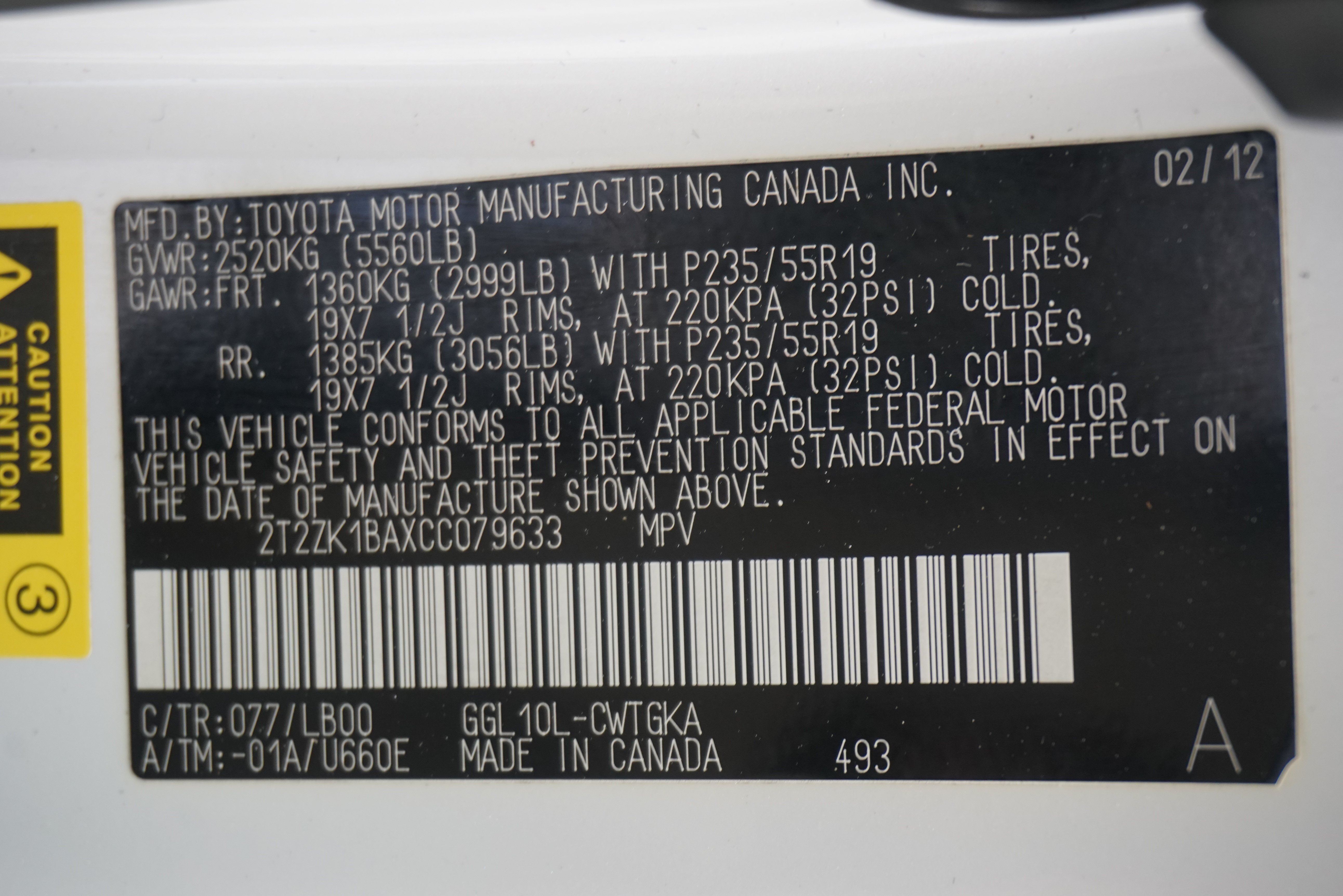 Used 2012 Lexus RX 350 FWD w/ Premium Pkg image 34