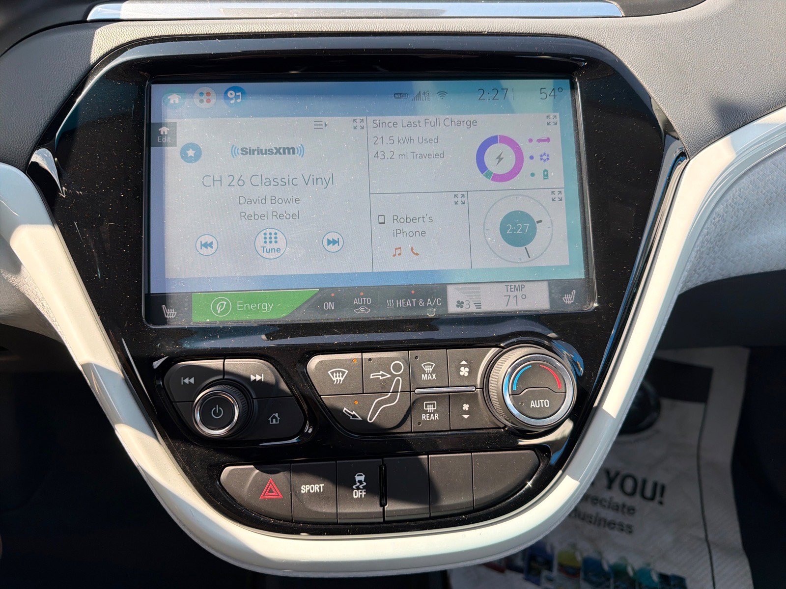 Used 2018 Chevrolet Bolt Premier w/ Driver Confidence II Package image 12