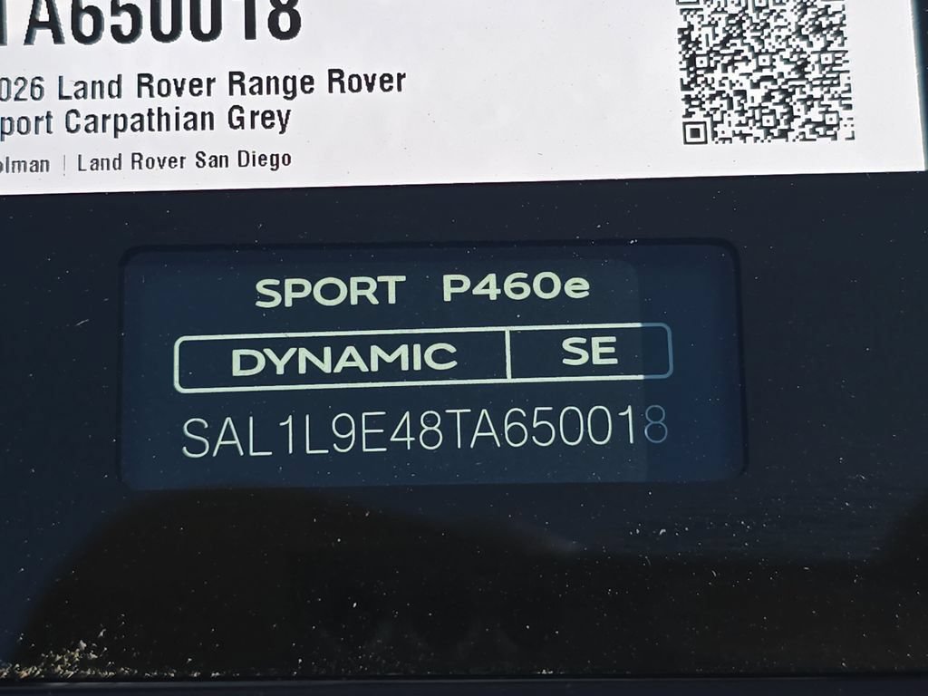 New 2026 Land Rover Range Rover Sport Dynamic SE AWD/4WD image 37