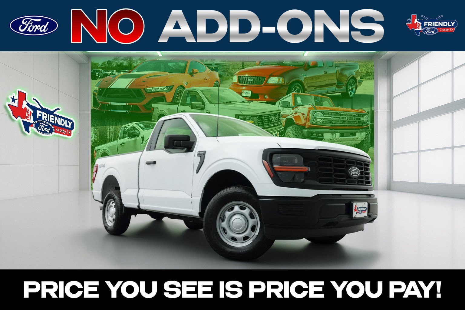New 2026 Ford F150 XL AWD/4WD image 1