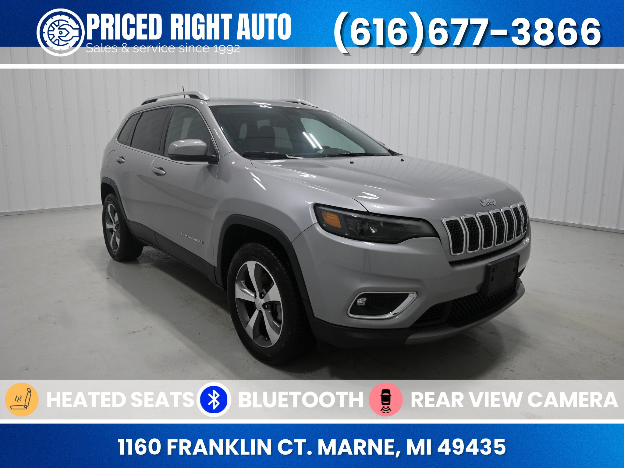 Used 2019 Jeep Cherokee Limited w/ Trailer Tow Group AWD/4WD image 1