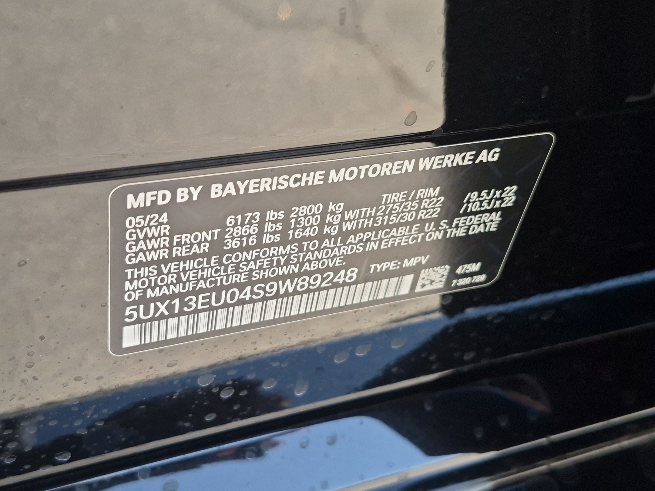 Certified 2025 BMW X5 sDrive40i w/ M Sport Package RWD image 36