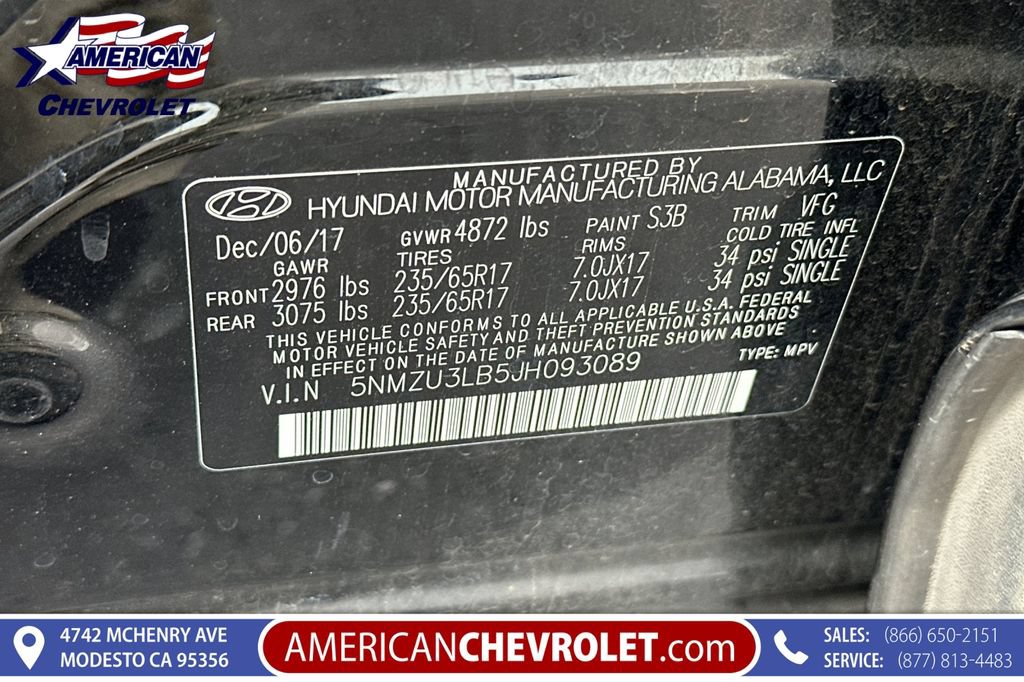 Used 2018 Hyundai Santa Fe Sport w/ 2.4L Value Package 02 FWD image 40
