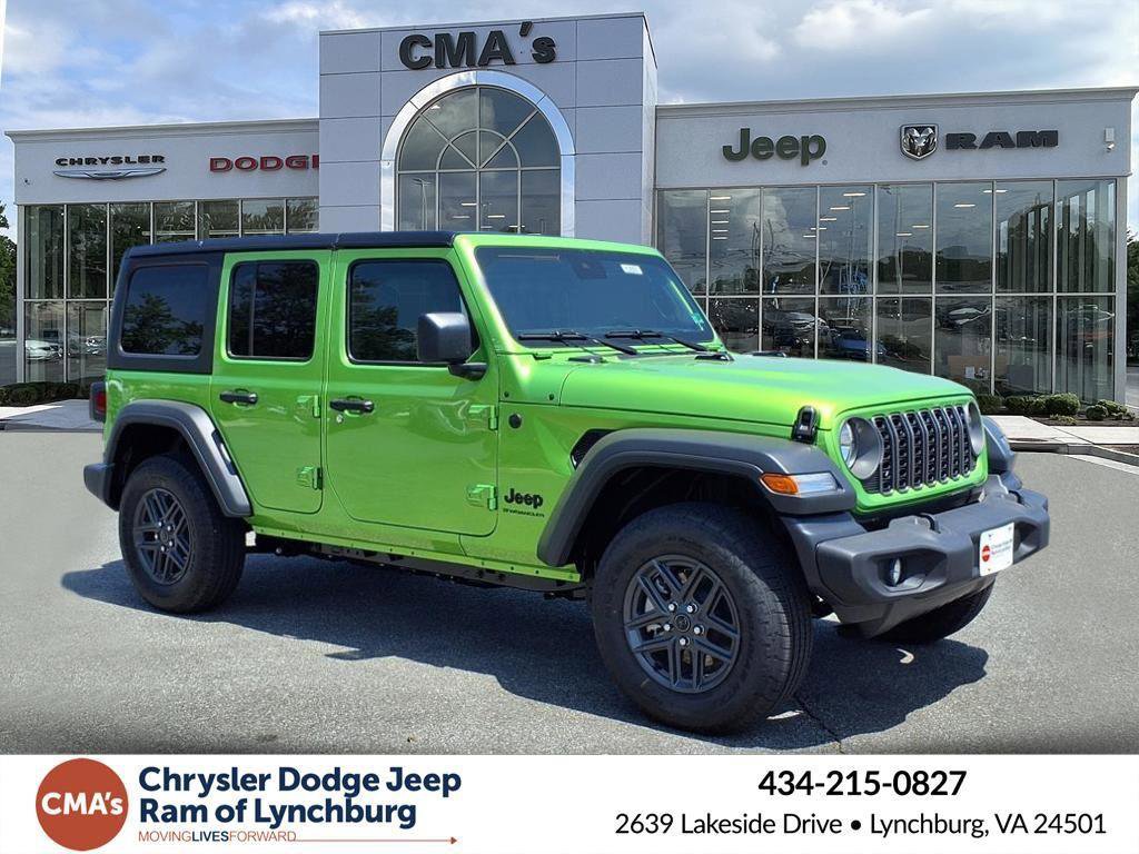 New 2025 Jeep Wrangler Sport S