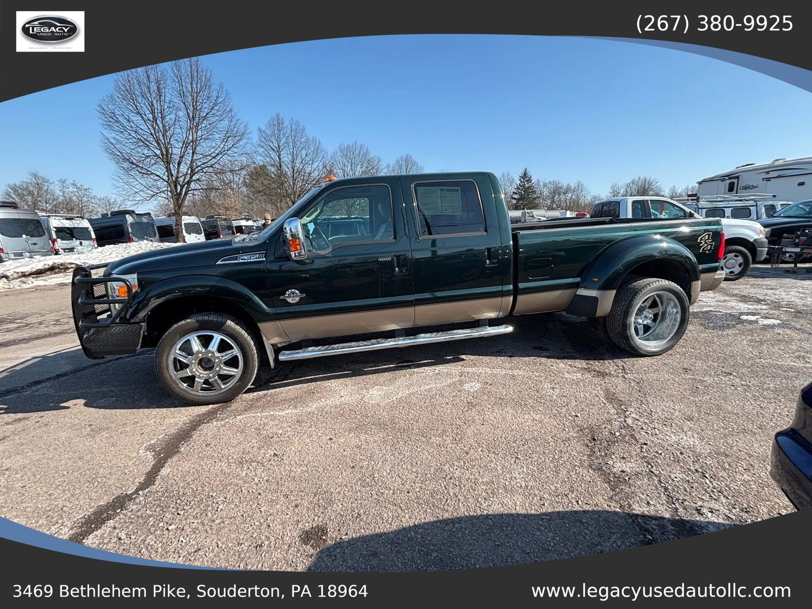 Used 2013 Ford F350 Lariat w/ Lariat Ultimate Pkg image 4
