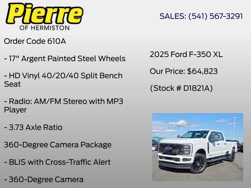 Used 2025 Ford F350 XL w/ STX Appearance Package AWD/4WD image 18