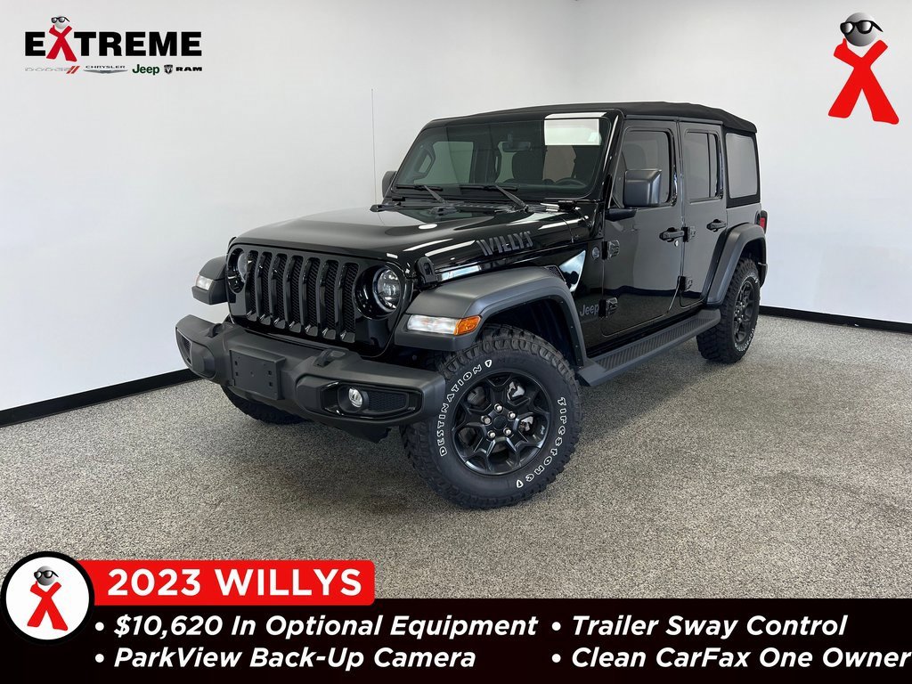 Used 2023 Jeep Wrangler Willys