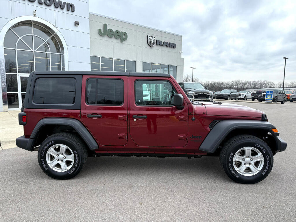 Used 2021 Jeep Wrangler Unlimited Sport image 2