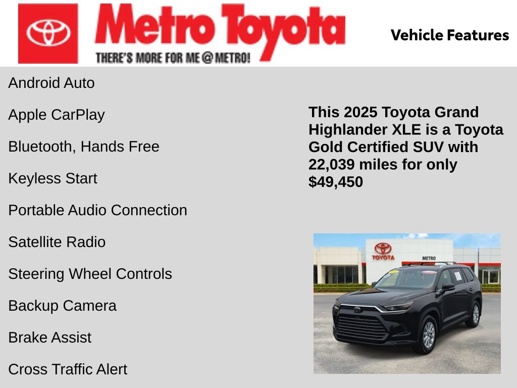 Certified 2025 Toyota Grand Highlander AWD image 16