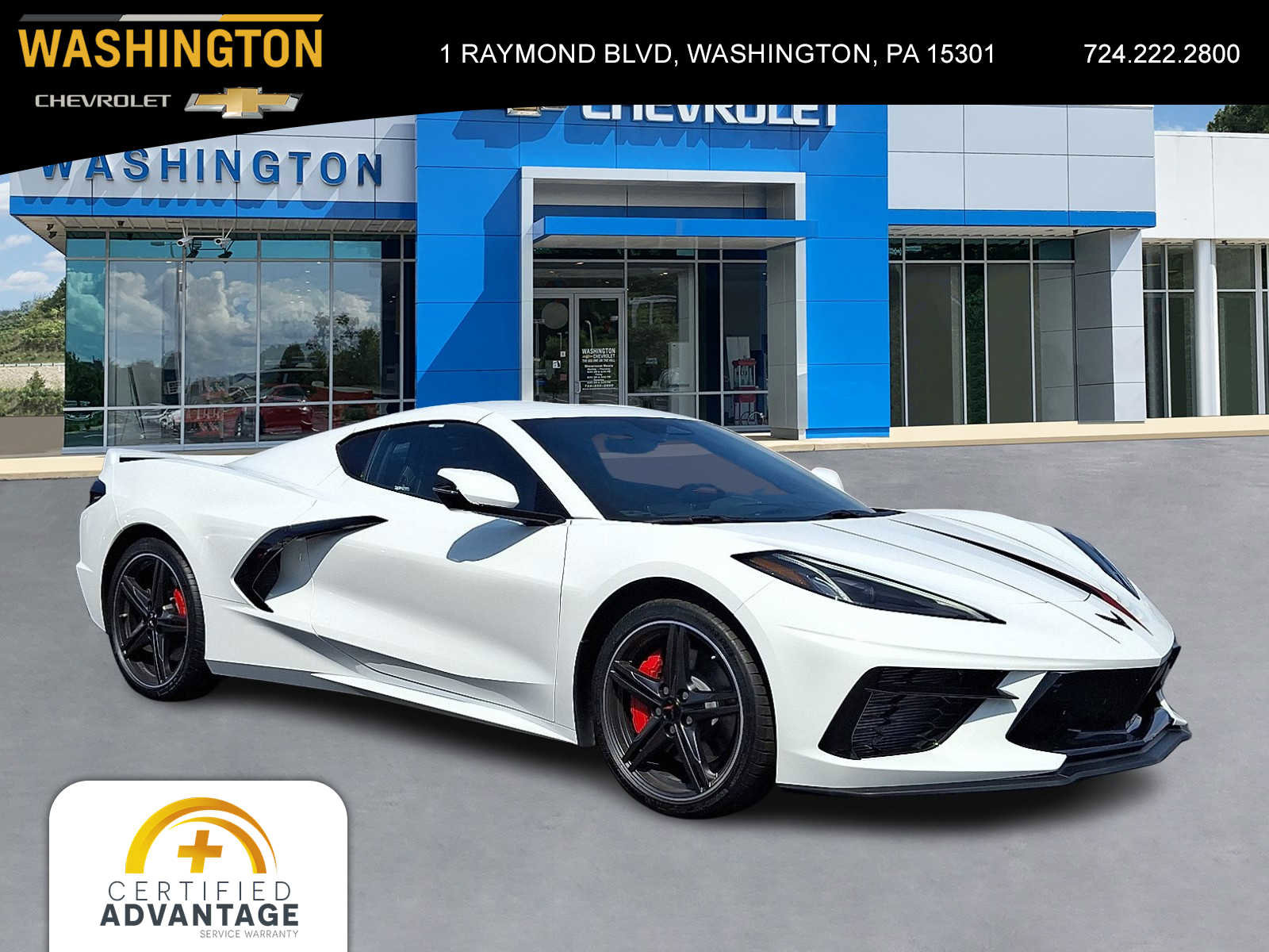 Used 2024 Chevrolet Corvette Stingray Preferred Cpe w/ Z51 Performance Package image 1