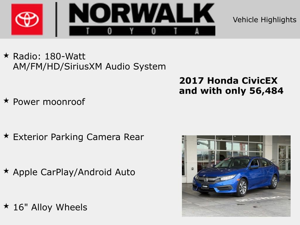 Used 2017 Honda Civic EX image 10