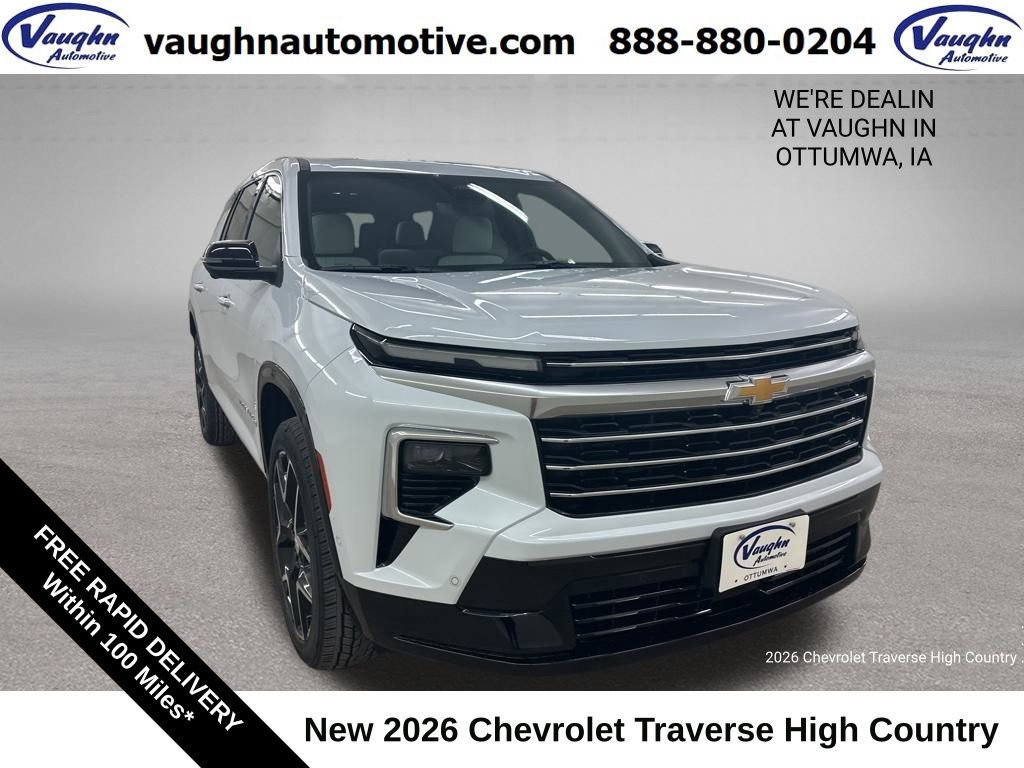 New 2026 Chevrolet Traverse High Country