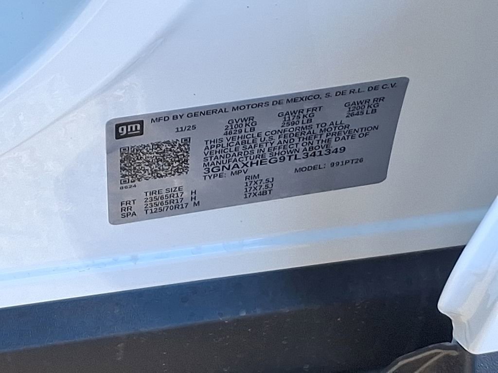 New 2026 Chevrolet Equinox LT w/ Convenience Package II image 10