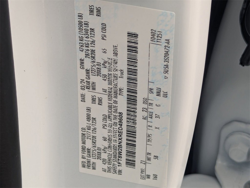 Used 2024 Ford F250 Lariat w/ Sport Appearance Package image 32