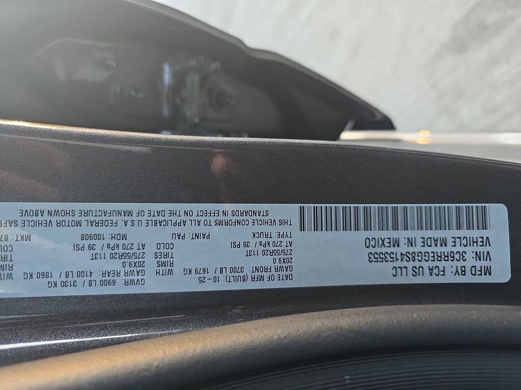New 2025 RAM 1500 Tradesman RWD image 35