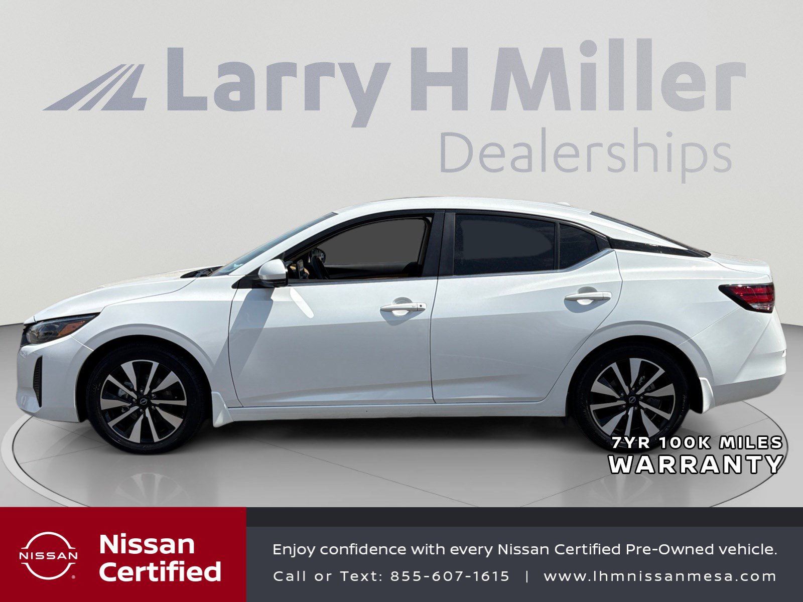 Certified 2025 Nissan Sentra SV w/ SV Premium Package FWD image 2
