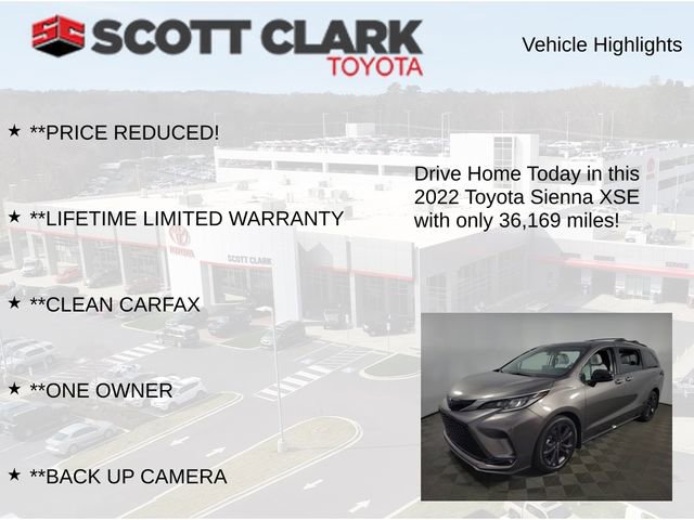 Used 2022 Toyota Sienna XSE image 12