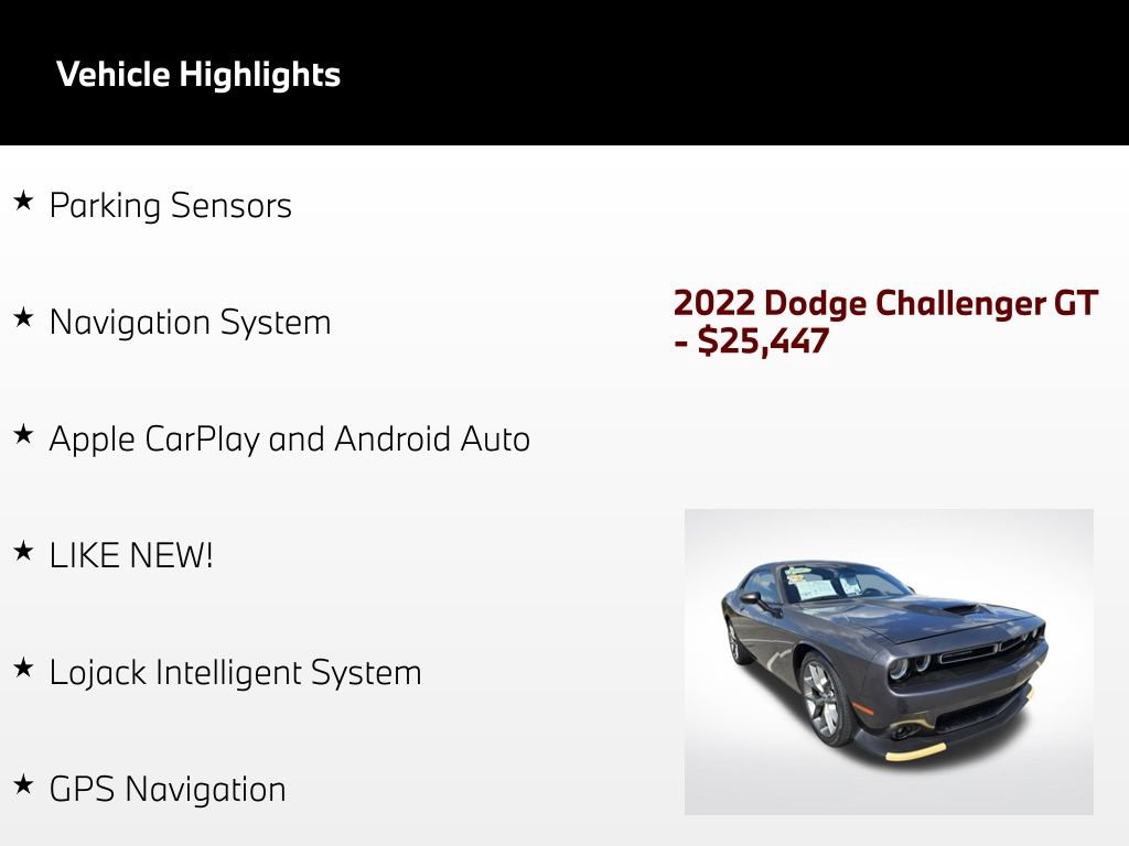 Used 2022 Dodge Challenger GT RWD image 46