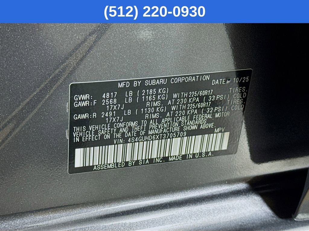 Used 2026 Subaru Crosstrek 2.0i Premium AWD/4WD image 41