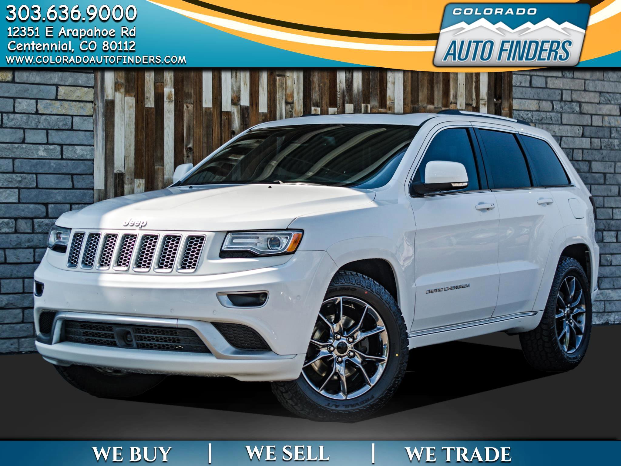 Used 2015 Jeep Grand Cherokee Summit w/ Platinum Series Group