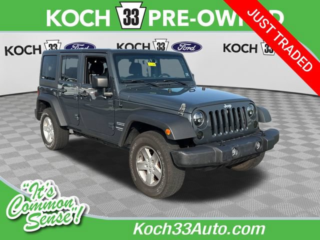 Used 2017 Jeep Wrangler Unlimited Sport w/ Quick Order Package 24S AWD/4WD image 1