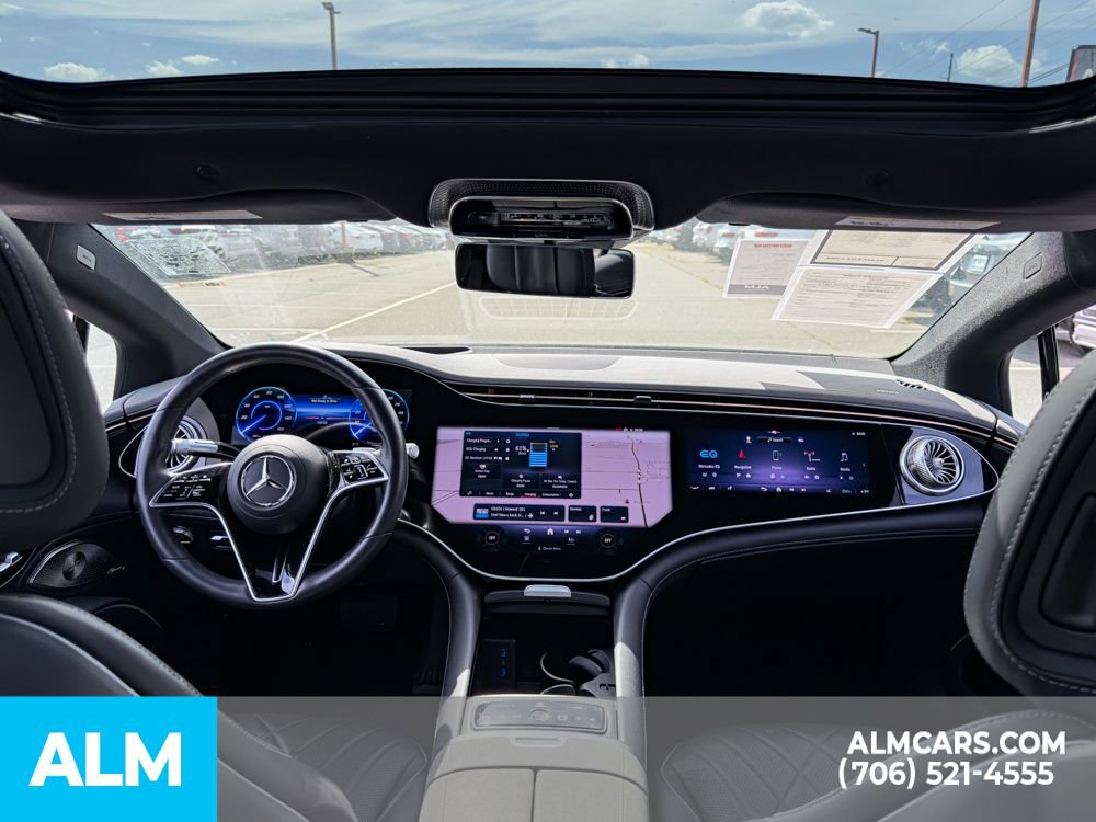 Used 2024 Mercedes-Benz EQS 580 4MATIC Sedan w/ Winter Package image 26