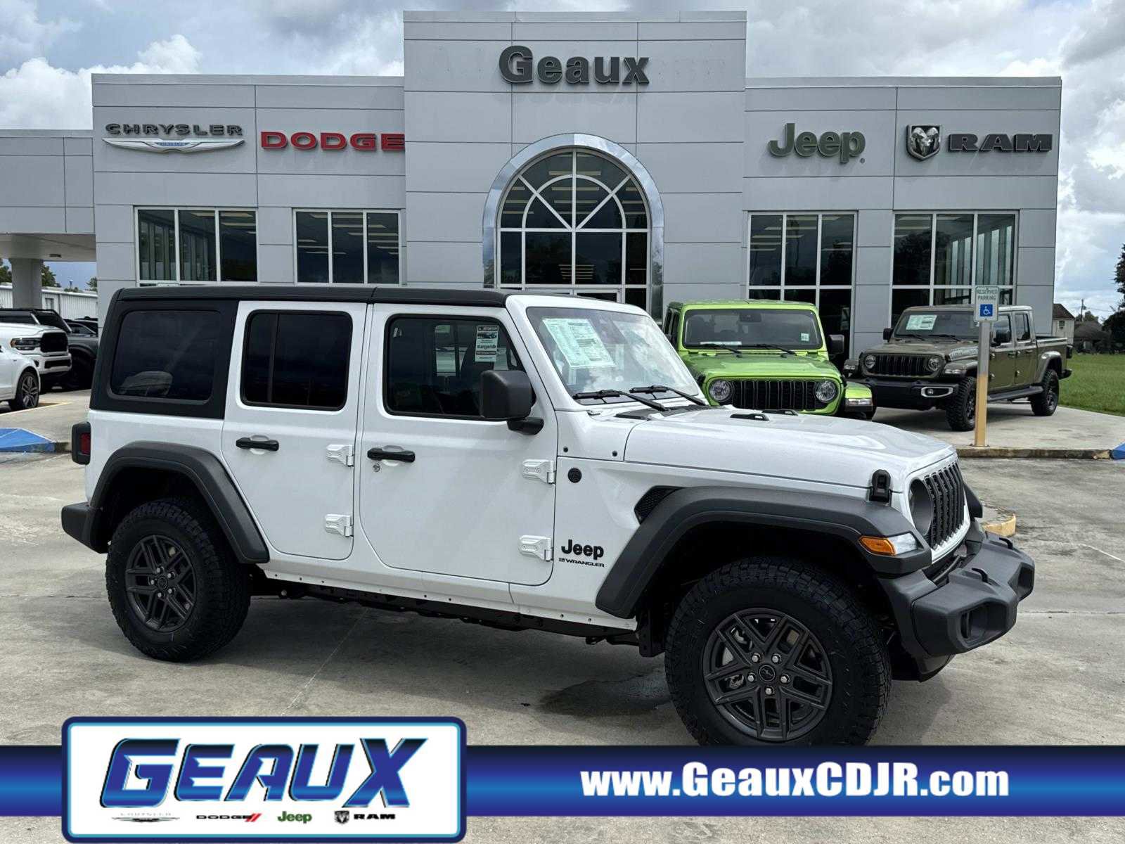 New 2025 Jeep Wrangler Sport S
