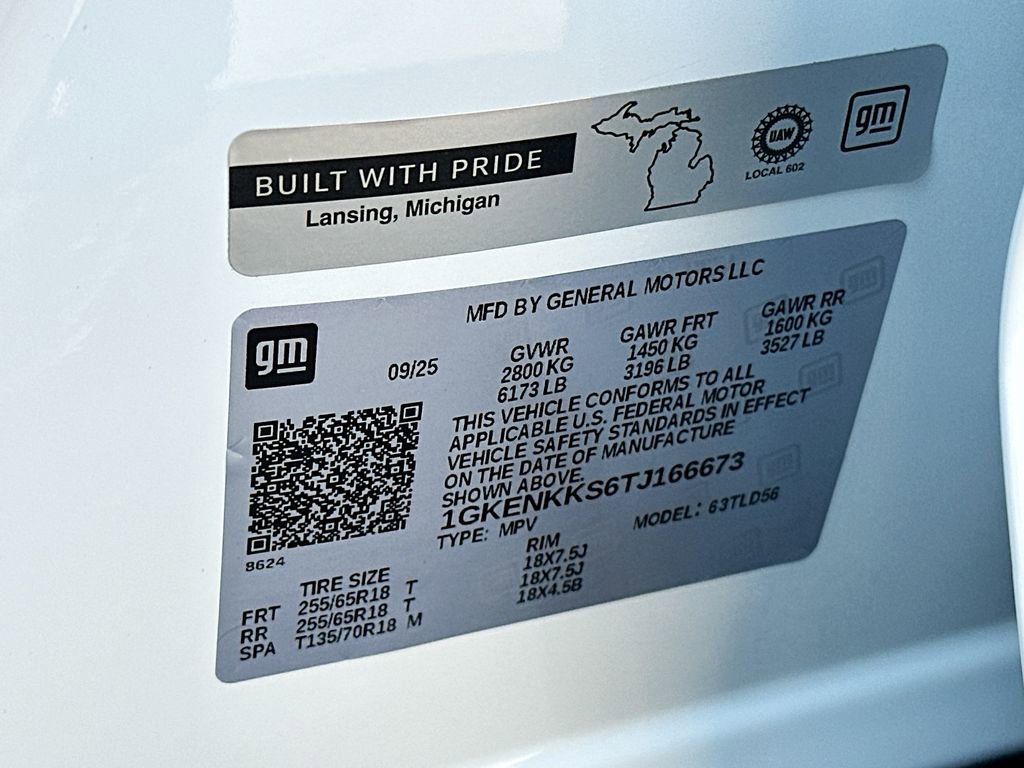 New 2026 GMC Acadia Elevation w/ LPO, Floor Liner Package image 27