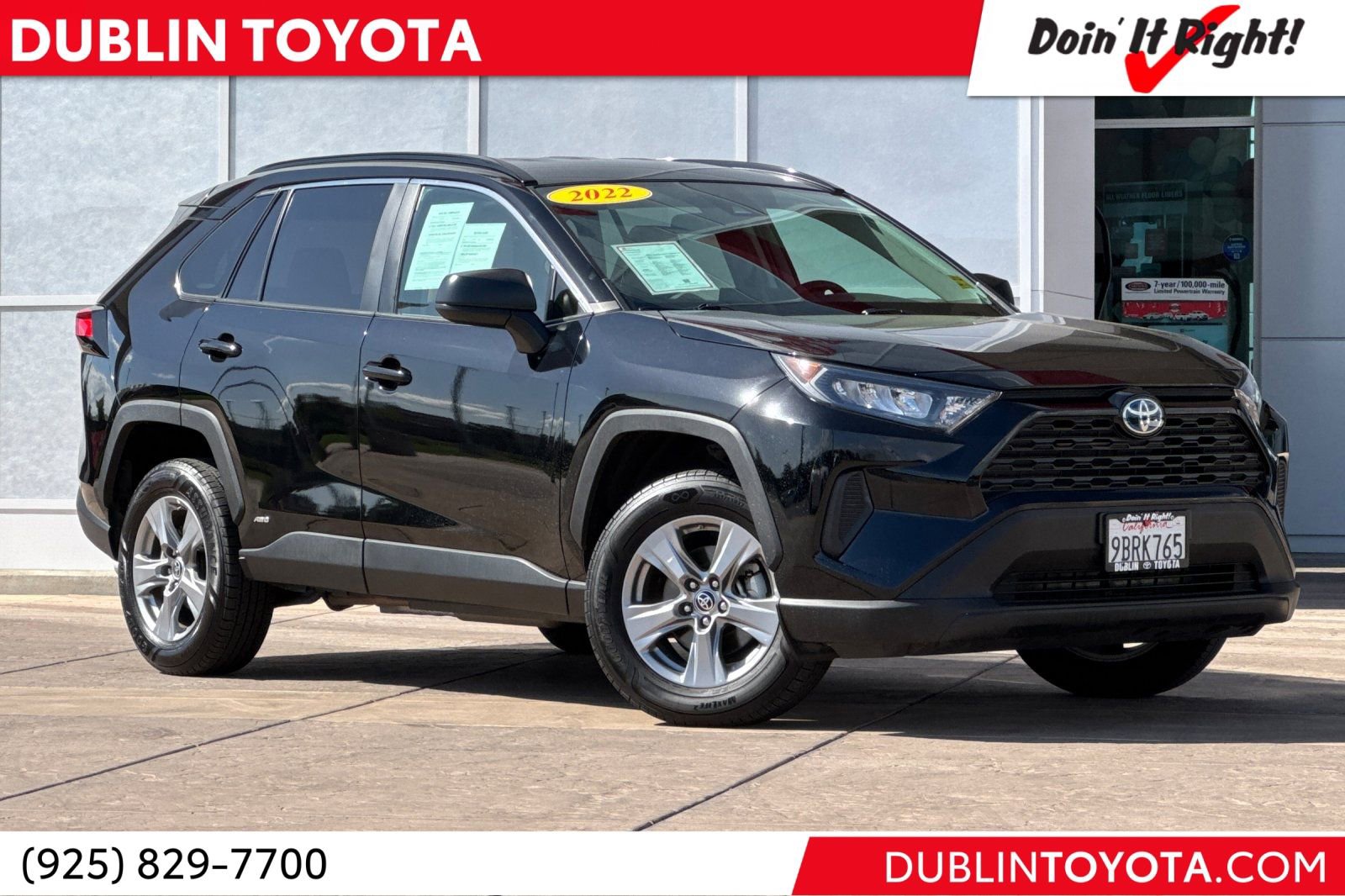 Certified 2022 Toyota RAV4 LE AWD/4WD image 1