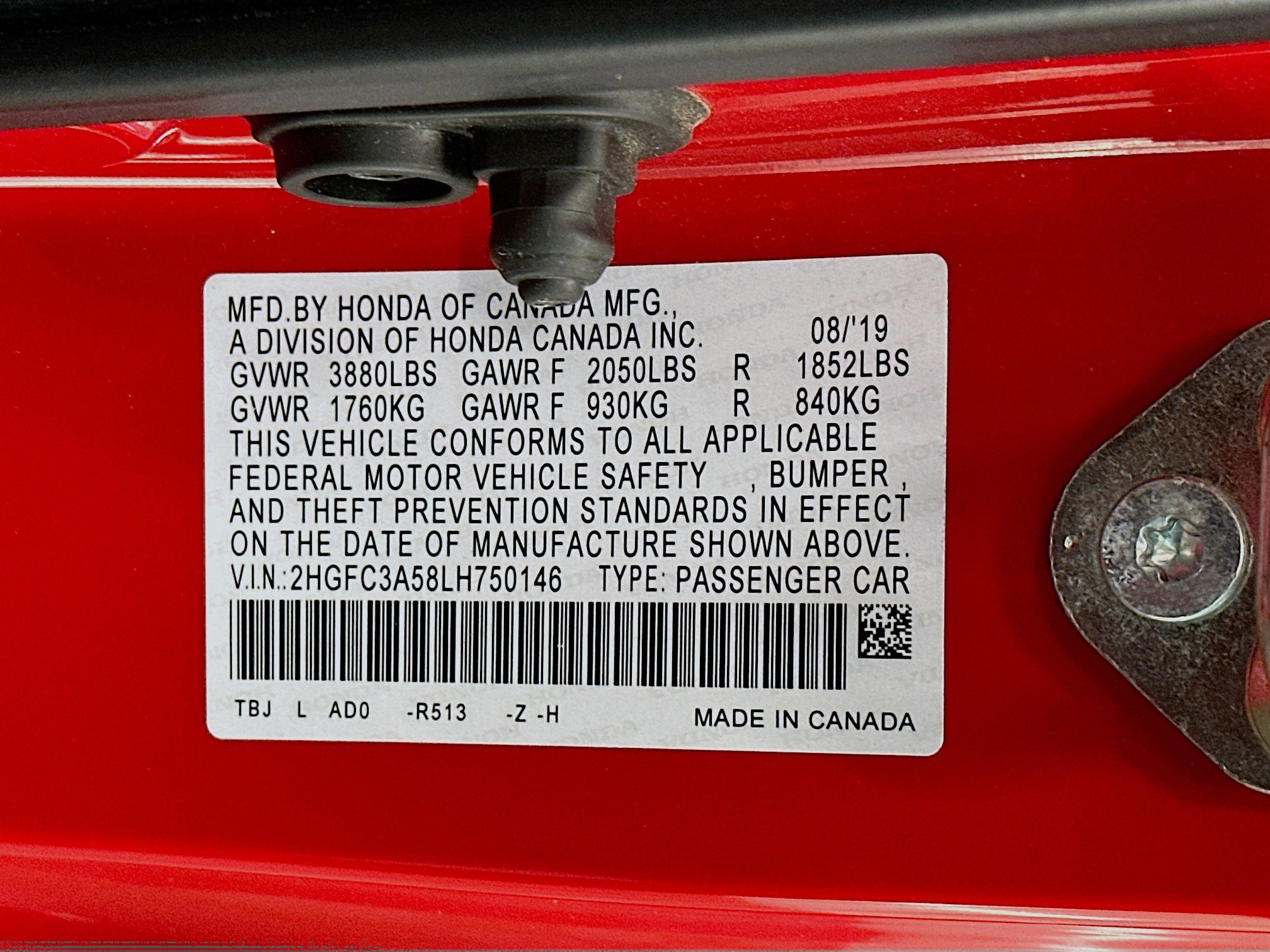 Used 2020 Honda Civic Si image 12