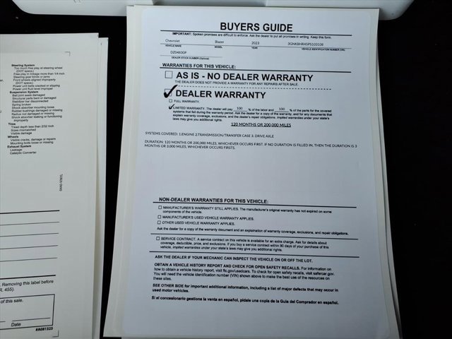 Used 2023 Chevrolet Blazer LT w/ Driver Confidence Package image 35