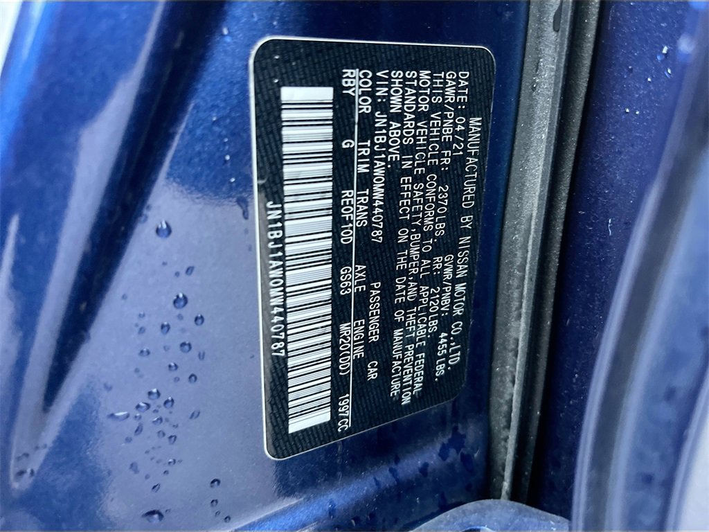 Certified 2021 Nissan Rogue Sport S image 33