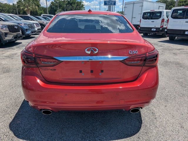 Used 2023 INFINITI Q50 Luxe w/ Cargo Package RWD image 6
