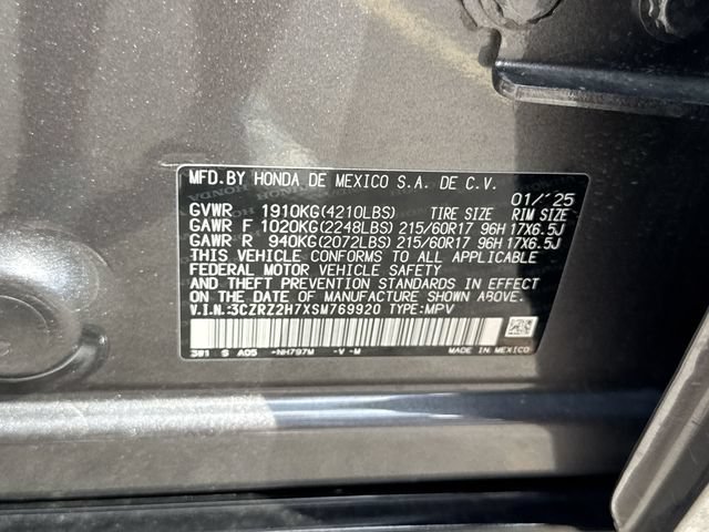 Used 2025 Honda HR-V EX-L image 32