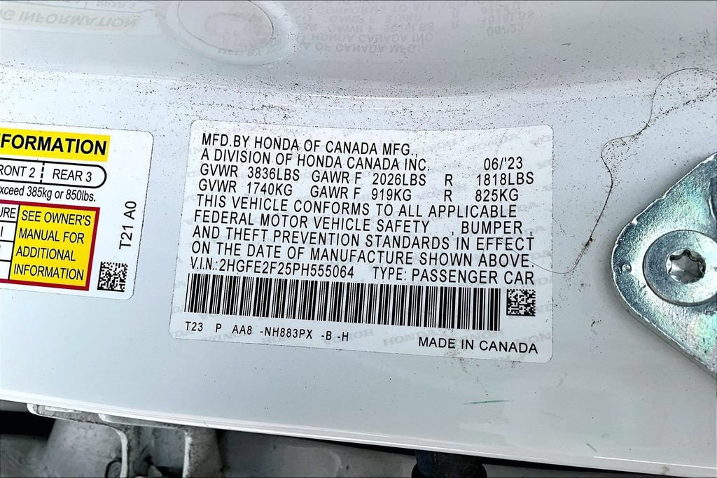 Used 2023 Honda Civic LX image 36