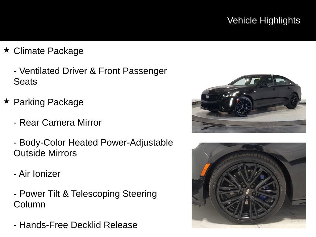 Used 2020 Cadillac CT5 V w/ Premium Package image 38