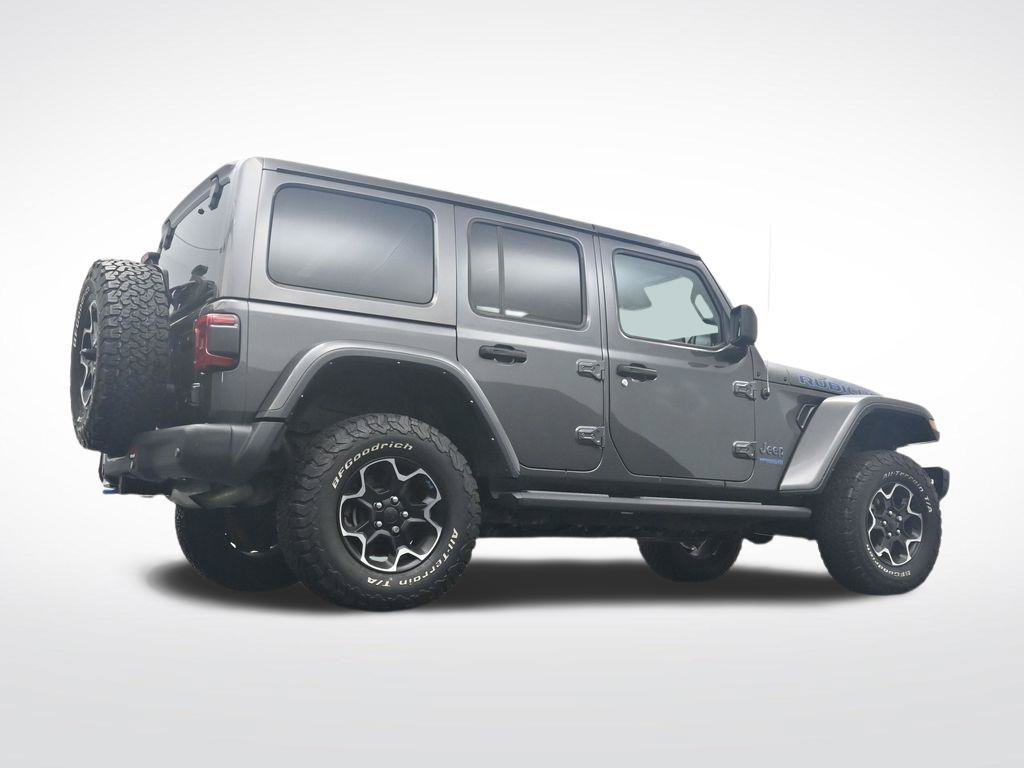 Used 2021 Jeep Wrangler Unlimited Rubicon 4xe w/ Steel Bumper Group AWD/4WD image 34