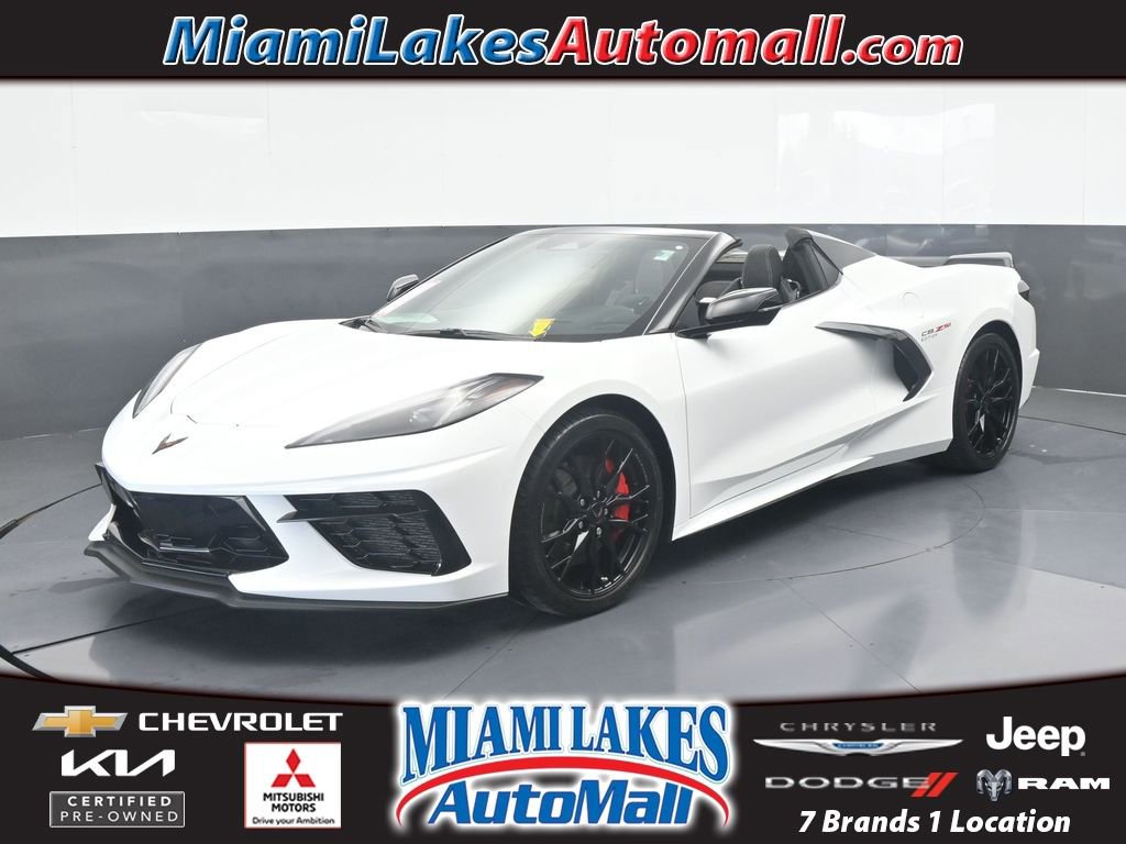 Used 2024 Chevrolet Corvette Stingray Convertible w/ Z51 Performance Package image 1