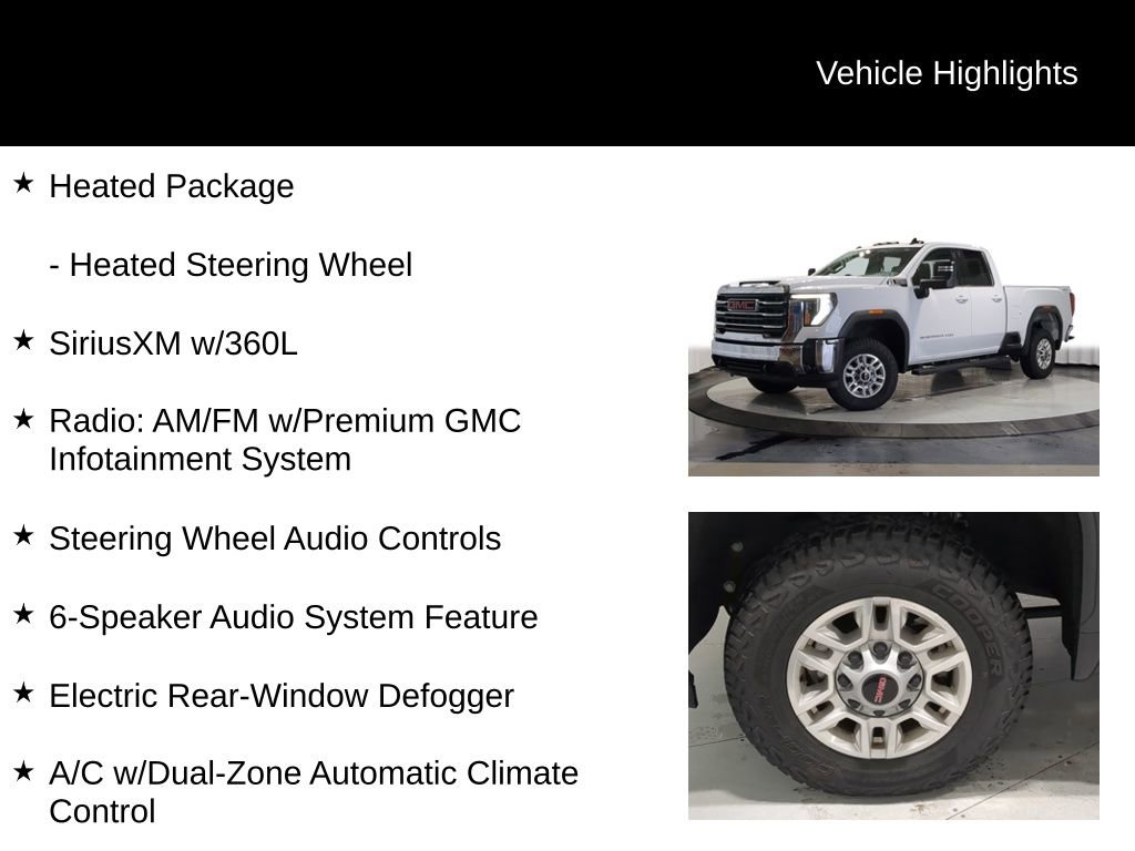 Used 2024 GMC Sierra 2500 SLE w/ SLE Convenience Package AWD/4WD image 32