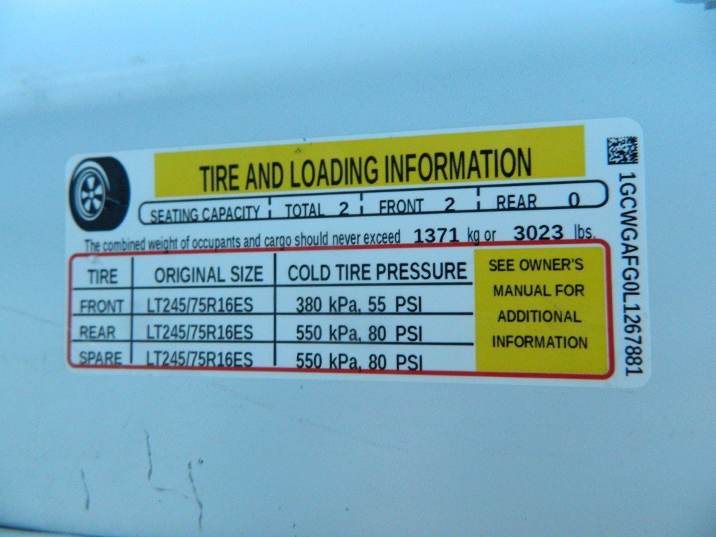 Used 2020 Chevrolet Express 2500 w/ Safety Package RWD image 21