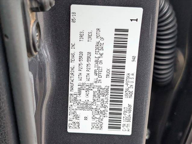 Used 2018 Toyota Tundra SR5 w/ TRD Sport Package AWD/4WD image 25