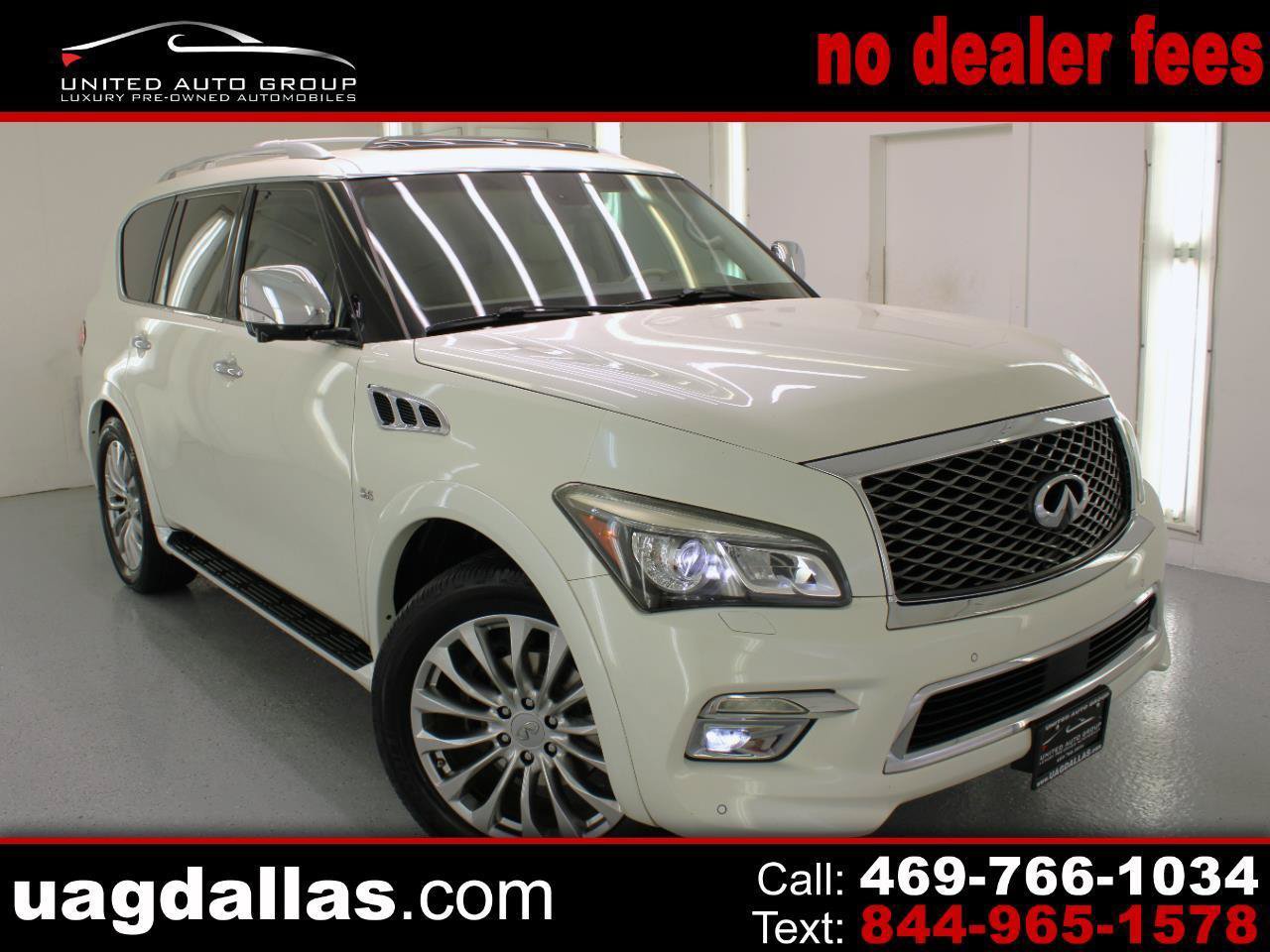 Used 2016 INFINITI QX80 2WD w/ Deluxe Technology Package