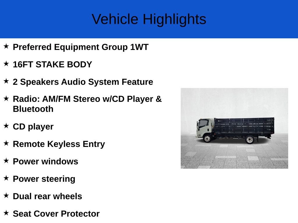 New 2024 Chevrolet Low Cab Forward 5500HG image 2