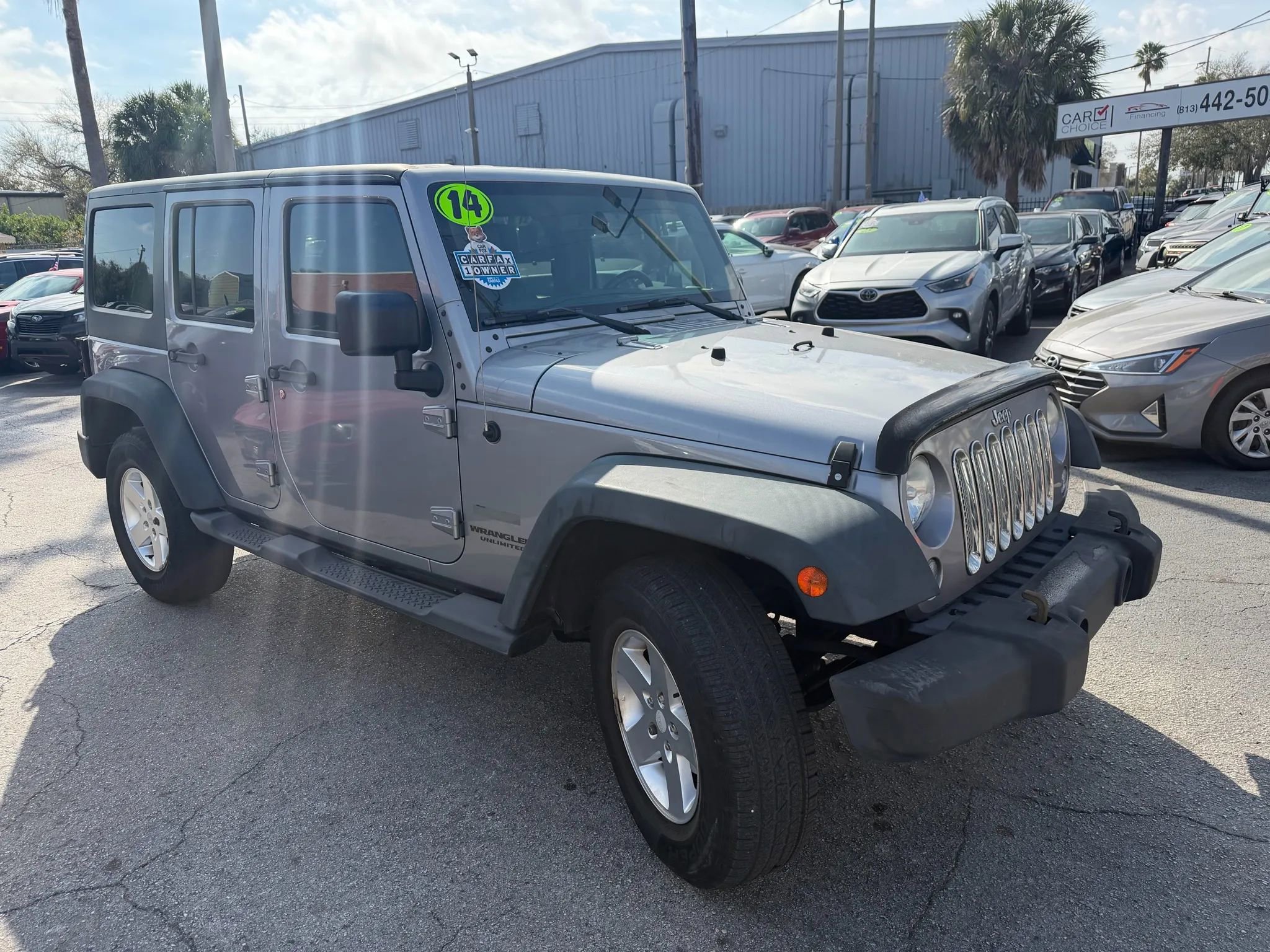 Used 2014 Jeep Wrangler Unlimited Sport w/ Quick Order Package 24S AWD/4WD image 3